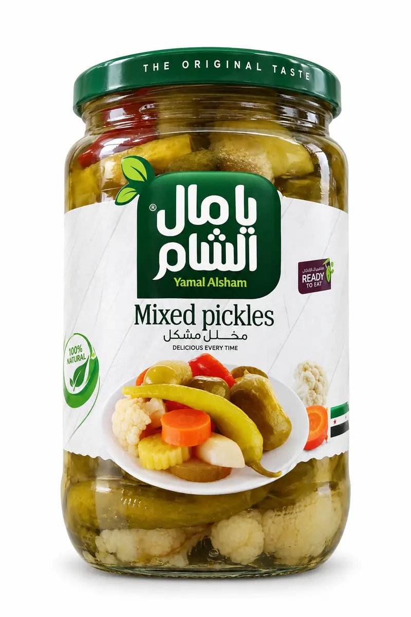 مخلل مشكل 400غ يا مال الشام