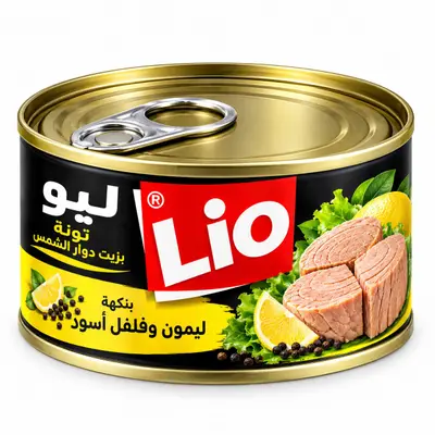 علبة تونا تونغول فيليه بالليمون 185 غ- ليو