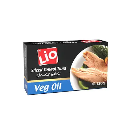 علبة تونا فيليه  تونغول زيت نباتي 120 غ-ليو