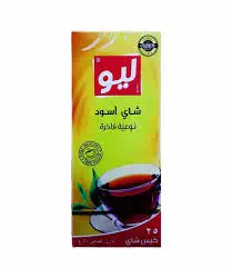 علبة شاي ليو 25+5 ظرف اصفر