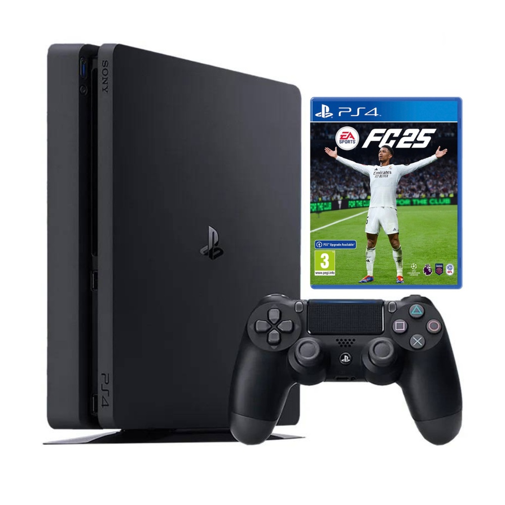 PlayStation 4 slim 500GB v12.02, 1 Controller