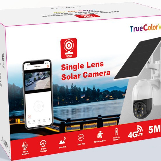 SOLAR 4G  PTZ CAMERA 5MP