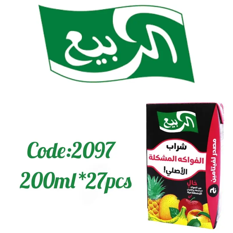 عصير الربيع الكوتيل 200مل*27عدد