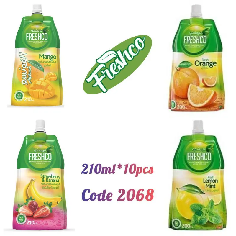 عصير فريشكو 210مل*10عدد