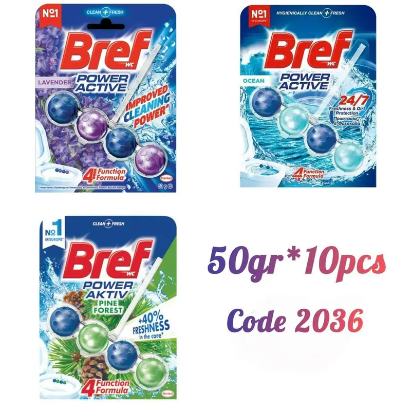Bref تواليت 50غم*10عدد