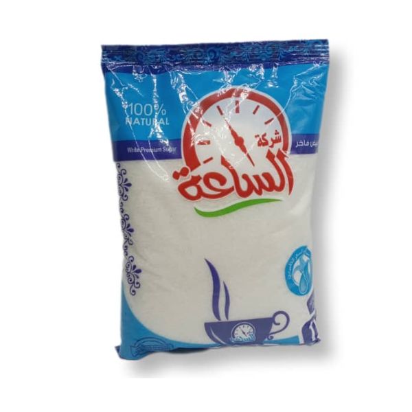 سكر خشن ابيض الساعة 1 كغ