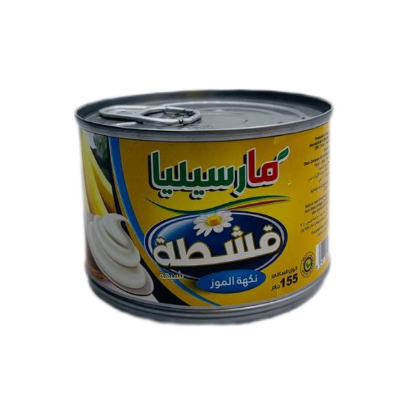 قشطة بنكهة الموز مارسيليا 155 جم