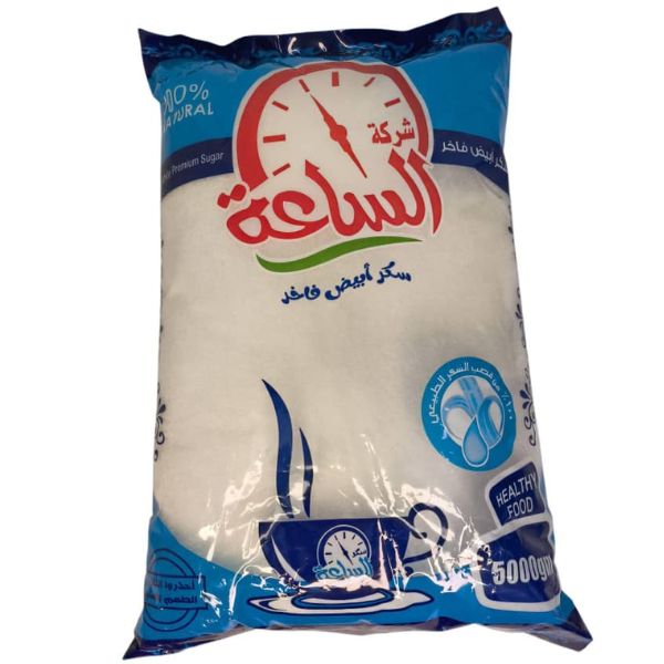 سكر خشن ابيض الساعة 5 كغ