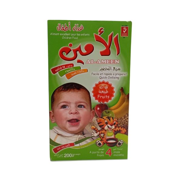 لحوس فواكه طبيعية الامين 200 جم
