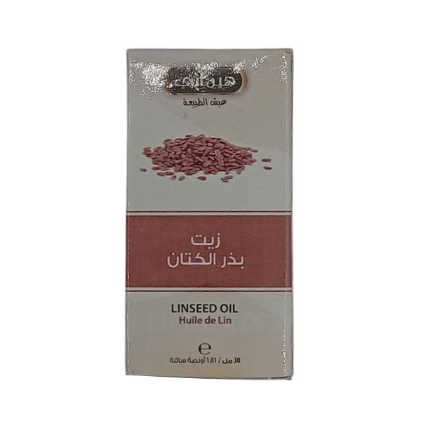 زيت بذر الكتان هيماني 30 مل - عطار