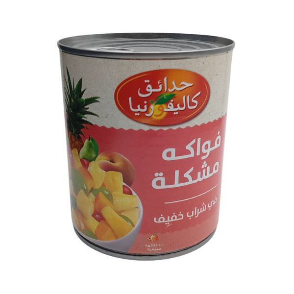 فواكة معلبة مشكلة حدائق كاليفورنيا 825 جم