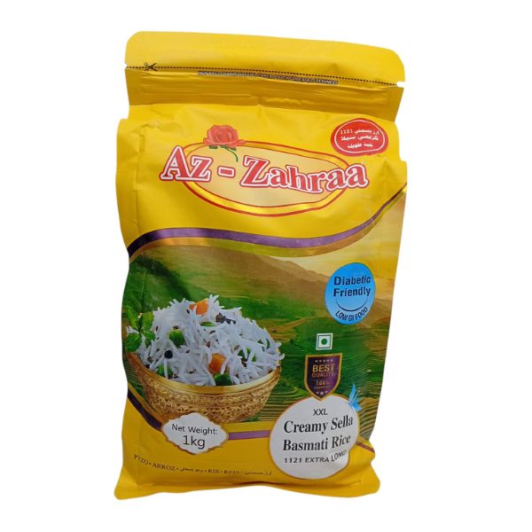 ارز بسمتي حبة طويلة الزهرة 1 كيلو