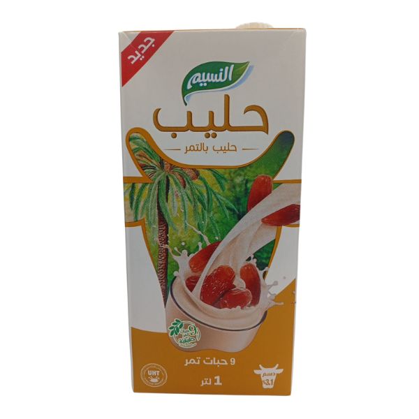 حليب باكو النسيم بالتمر 1لتر