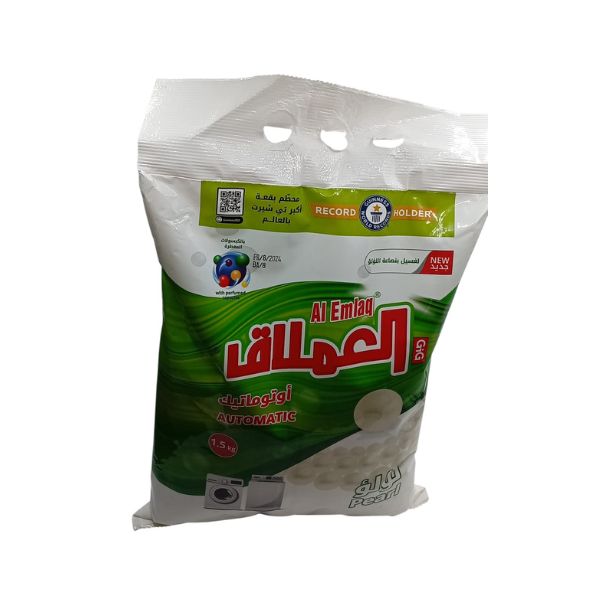 مسحوق غسيل اتوماتيك لؤلؤ العملاق 1.5 كغ