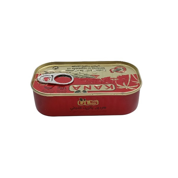سردينة بزيت النباتي كانا 125 جم