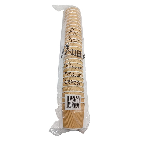 اكواب ورقية مضلعة الضبيع 4 OZ 25 كوب
