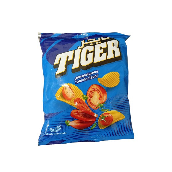 شبسي تايجر بنكهة الطماطم 15 جم