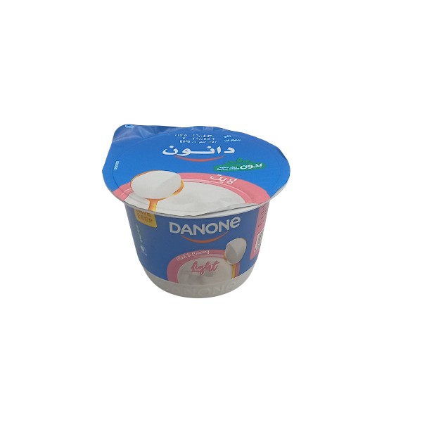 زبادي دانون طبيعي لايت 150جم