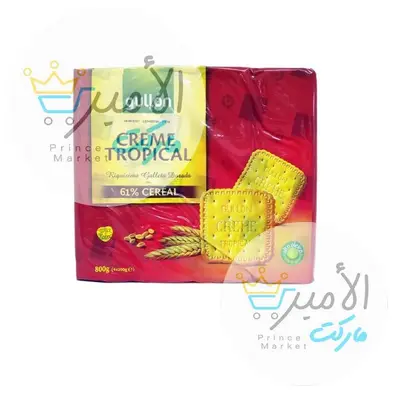 بسكويت جالون تروبيكال 4*200 = 800 جم