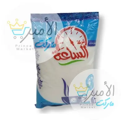 سكر خشن ابيض الساعة 1 كغ