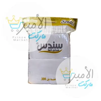 مناديل سندس شورت 300 منديل