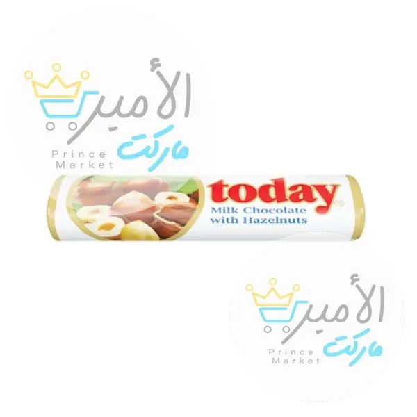 شوكولاتة بالحليب بالبندق توداي 40 جم