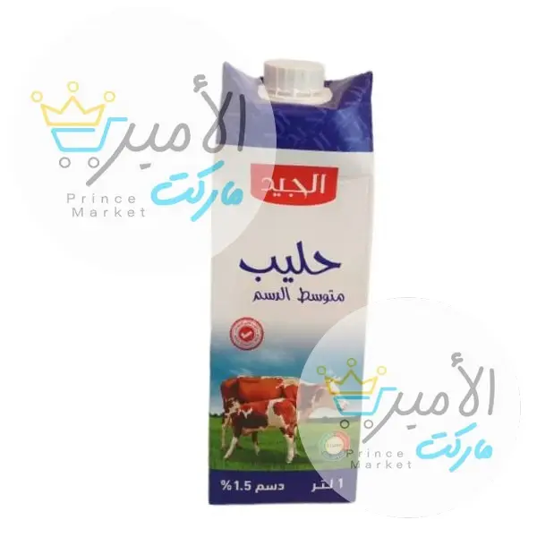 حليب باكو الجيد متوسط الدسم 1 لتر