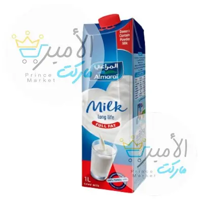 حليب باكو المراعي كامل الدسم 1 لتر