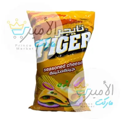 شبسي تايجر ميجا جامبو بنكهة جبنة متبلة 160 جم
