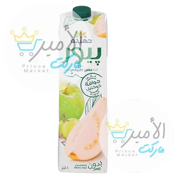 عصير جهينة بيور جوافة كوكتيل بدون سكر 1 لتر