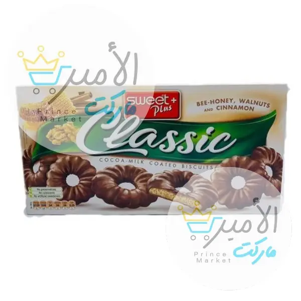 بسكويت سويت بلاس بالعسل و القرفة كلاسيك 170 جم