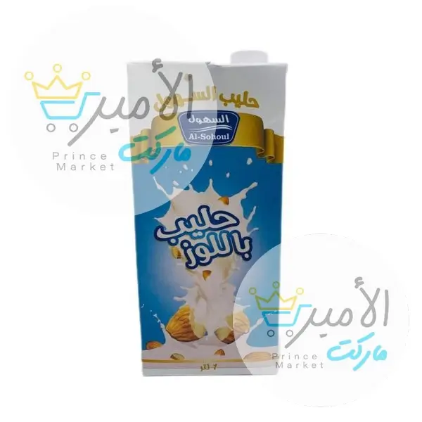 حليب باكو باللوز السهول 1 لتر