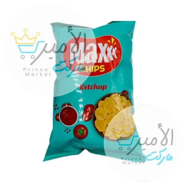 شبس ماكس بالكاتشب 60 جم