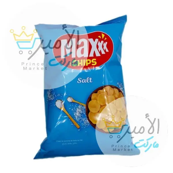 شبس ماكس بالملح 60 جم