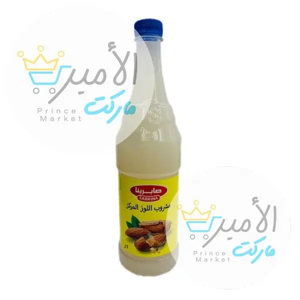 عصير صابرينا لوز مركز 1 لتر