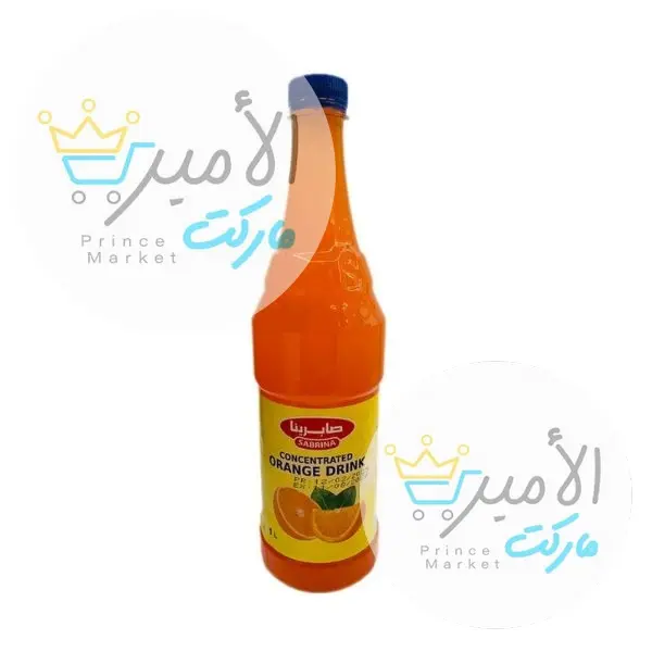 عصير صابرينا برتقال مركز 1لتر