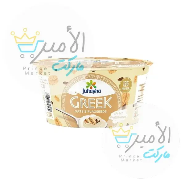 زبادي جهينة يوناني شوفان 180جم