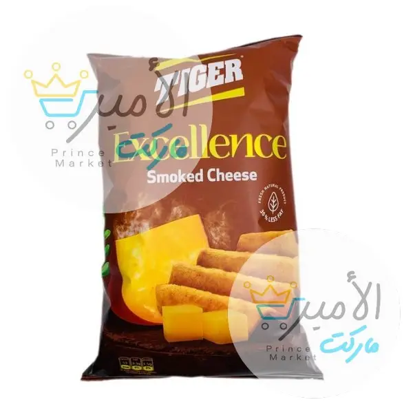شبسي تايجر اكسلنس جبنة مدخنة 75 جم