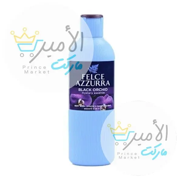 شامبو جسم ازورا اوركيدا سوداء 650 مل