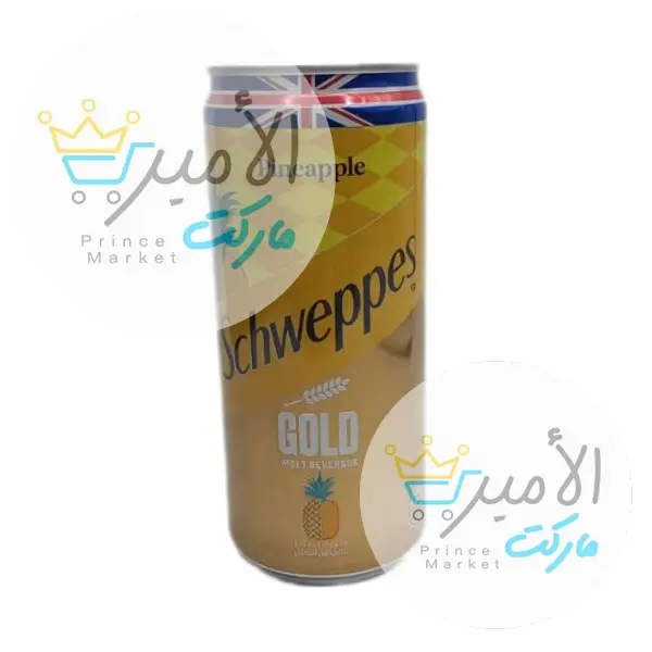 مشروب شويبس اناناس علبة 300 مل