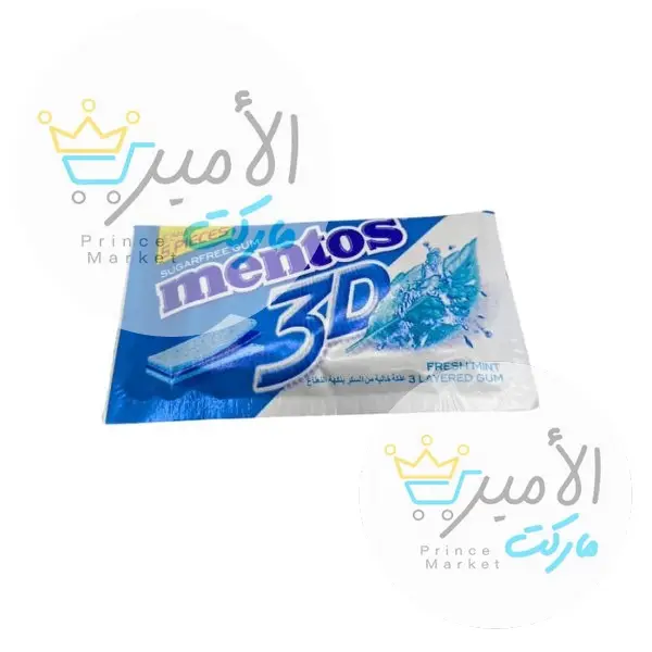 علكة منتوس ثري دي شريحة 8.5 جم