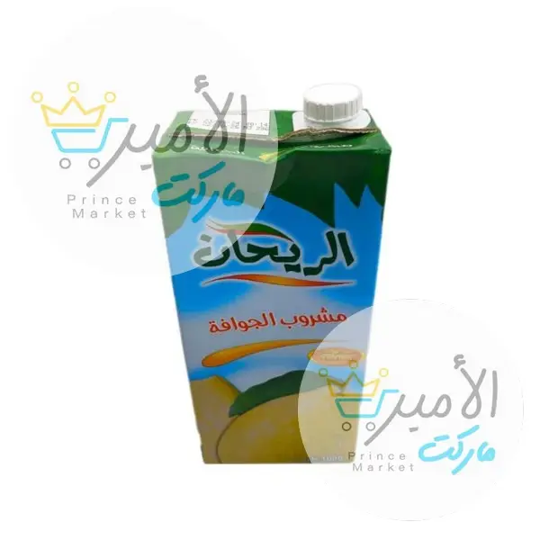 عصير الريحان الجوافة 1 لتر