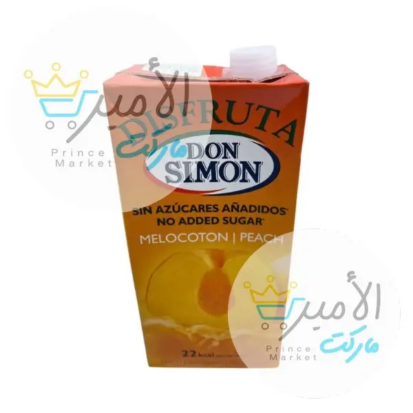عصير دون سيمون خوخ بدون سكر 1 لتر