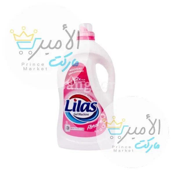 جل ملابس بالزهور ليلاس 3 لتر