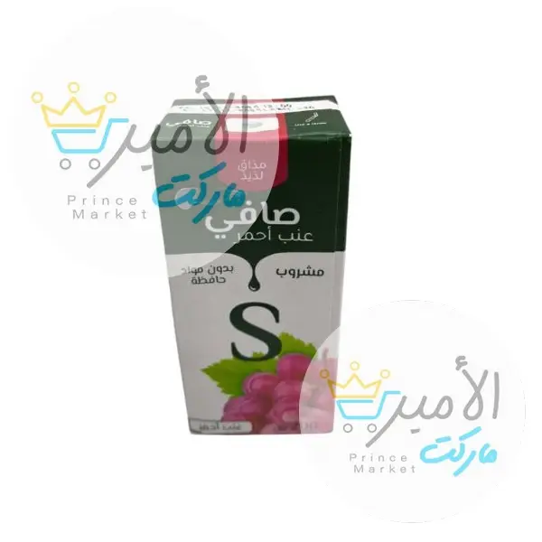 سن توب الصافي عنب احمر 200 مل