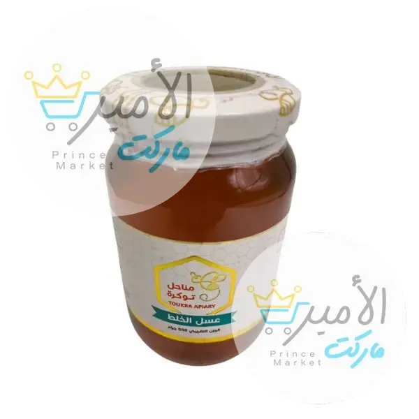 عسل طبيعي الخلط توكرة 500 جم