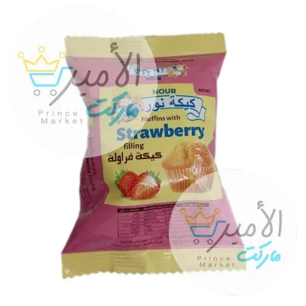 كيكة نور فراولة 35 جم