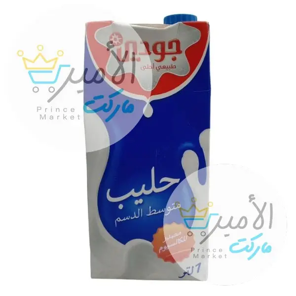 حليب باكو جودي متوسط الدسم 1لتر