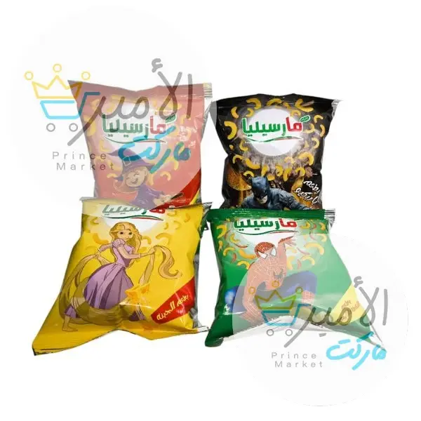 شبسي مارسيليا نكهات مشكلة 18 جم