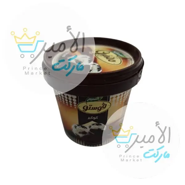 ايس كريم النسيم كباية جوستو كوكيز 120 جم